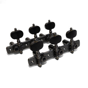Gotoh Premium Classical Tuners, Pearl Black with EN Button