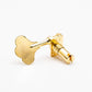 single bass key back view gold