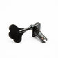 single bass key back view black