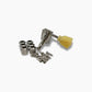 Allparts Top Tier vintage 3x3 single back view with hardware nickel