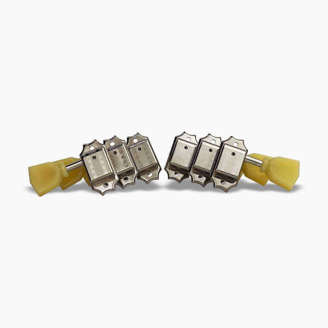 Allparts Top Tier vintage 3x3 set view nickel