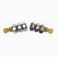 Allparts Top Lock vintage 3x3 set view nickel