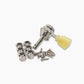 Allparts Top Lock vintage locking back and hardware view nickel
