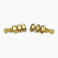 Allparts Top Lock vintage 3x3 locking set view  gold