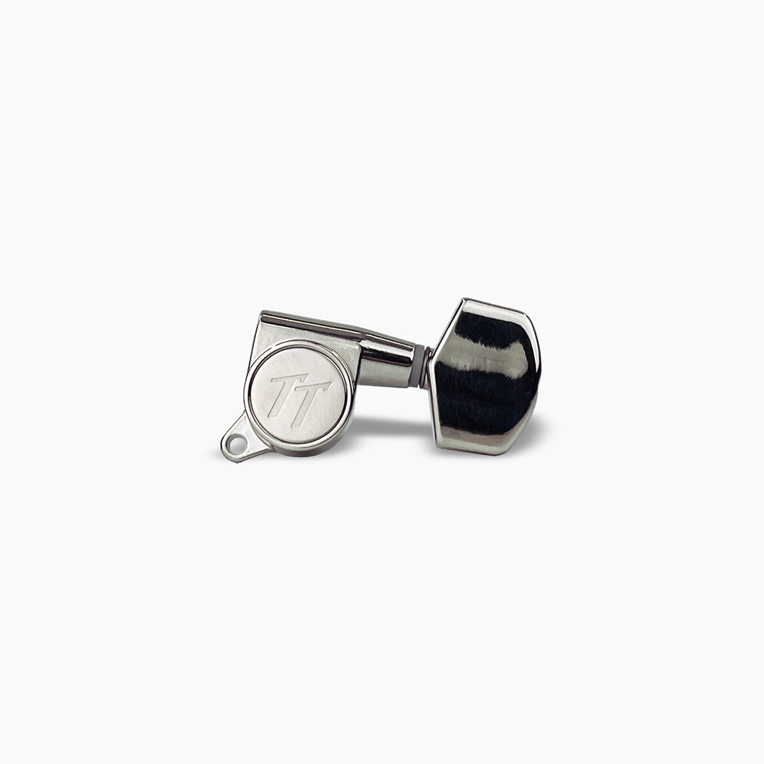 Allparts Top Tier single key front view nickel