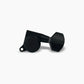 Allparts Top Lock locking tuner single front view black