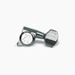 Allparts Top Lock locking tuner single front view chrome