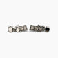 Allparts Top Lock locking tuner set view nickel