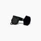 Allparts Top Lock locking tuner single front view black