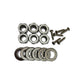 Allparts Top Lock Modern hardware view nickel