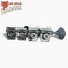 Leo Quan® Badass OGT™ Bass Keys - Open Gear Small Post - 4-in-line set - Chrome
