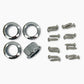 hardware for small post inline chrome bass key