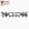 Leo Quan® Badass SGT™ Bass Keys - Sealed - 2x2 set - Chrome