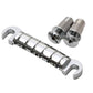 wrapper tailpiece front view with hardware view chrome