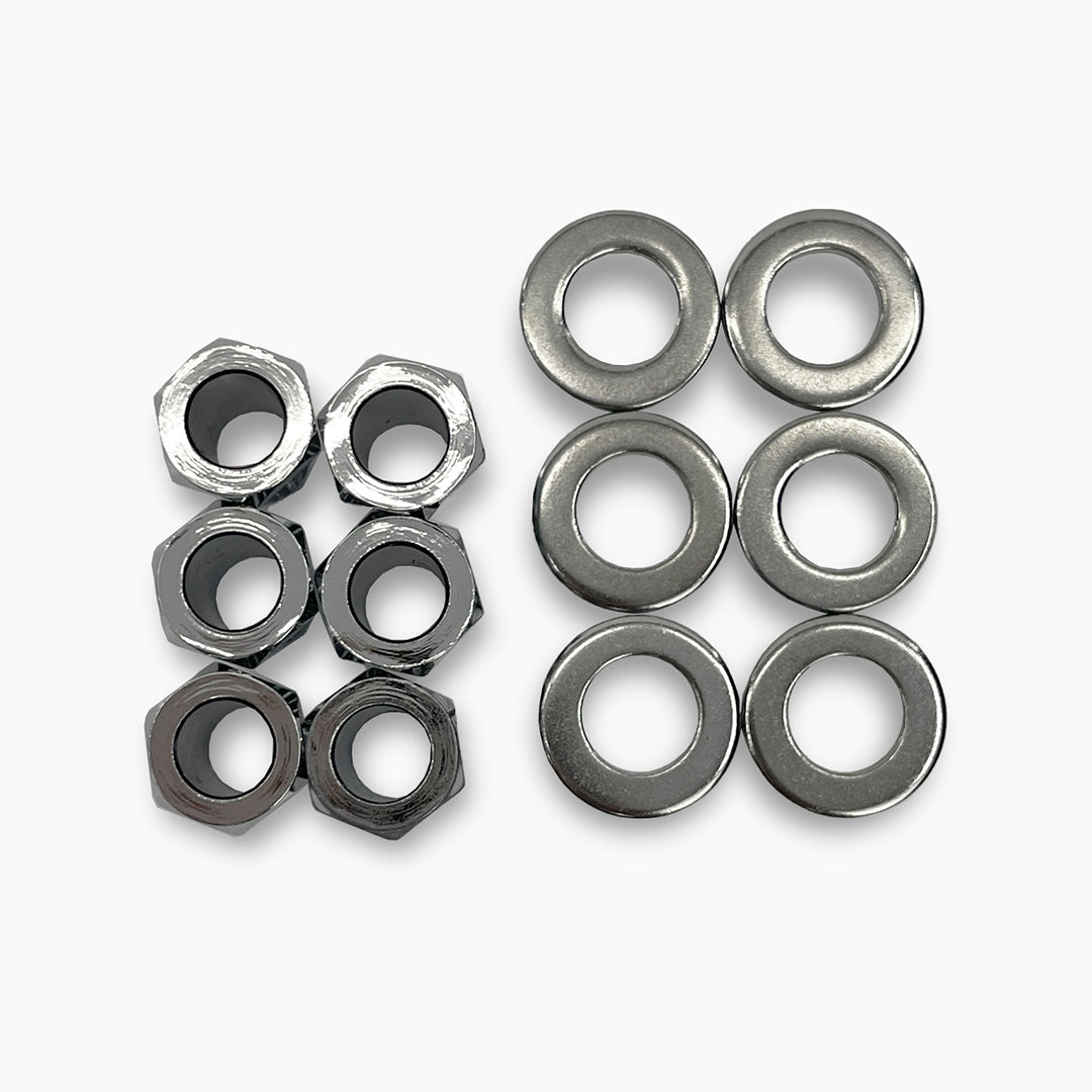 Allparts Top Lock Modern hardware kit chrome