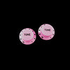 Allparts Plastic Tone Knobs for Strat (2 pcs) - Pink