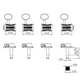 Allparts Top Tier Vintage 6 in-line line drawing