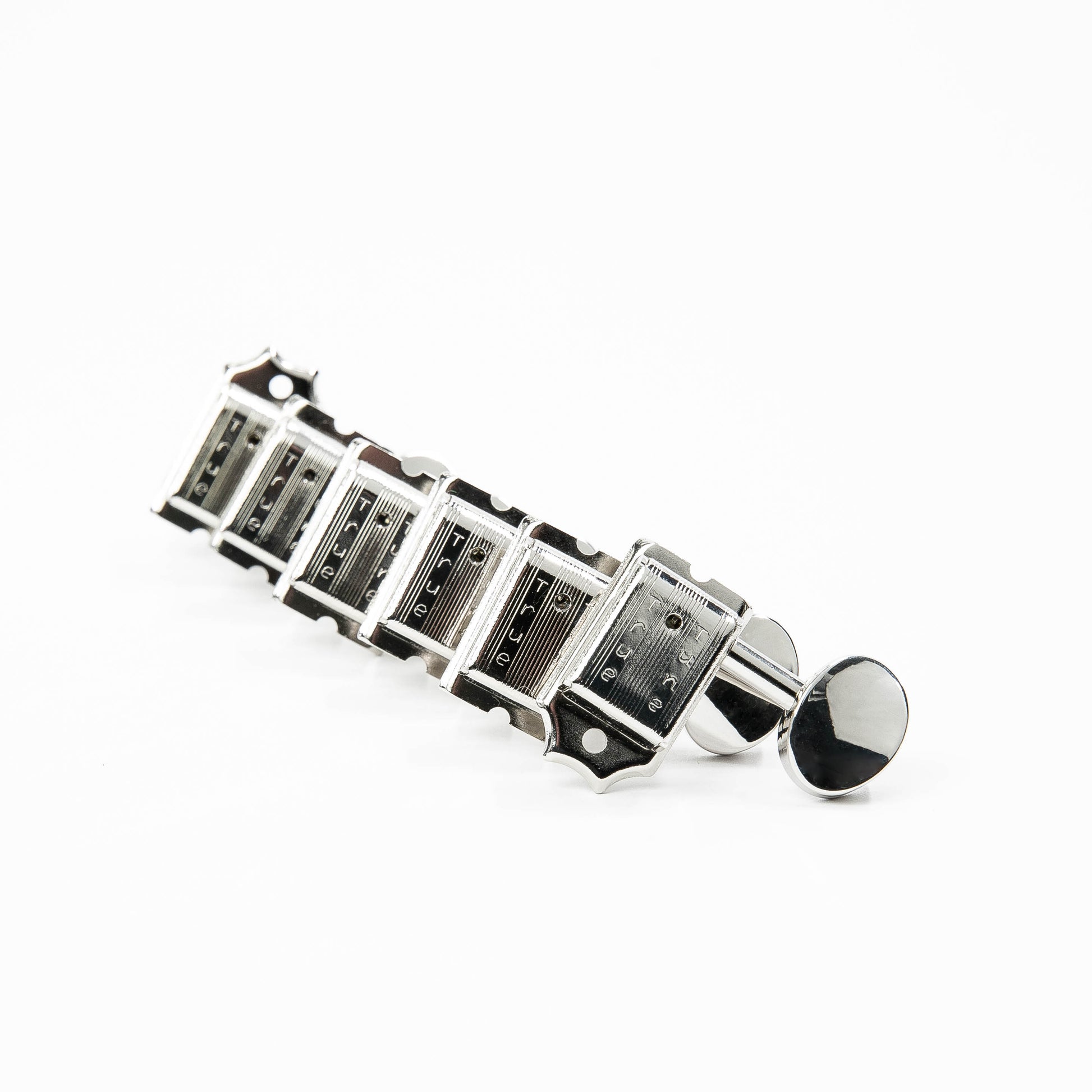 Allparts Top Tier Vintage 6 in line set view nickel