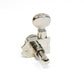 Allparts Top Lock Vin-Mod 6-in-line Locking Tuning Keys - Post- Nickel