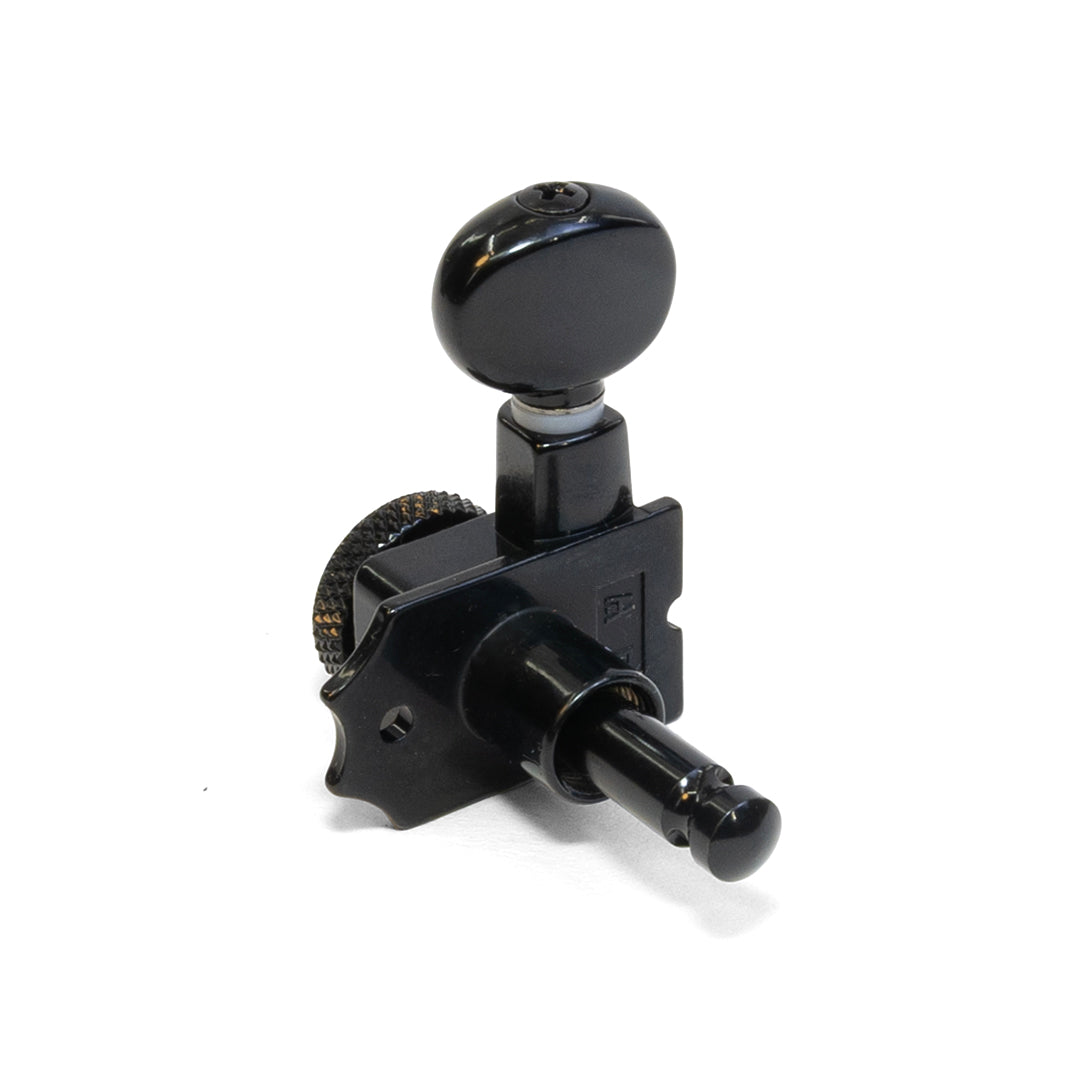 Allparts Top Lock Vin-Mod 6-in-line Locking Tuning Keys - Post- Black