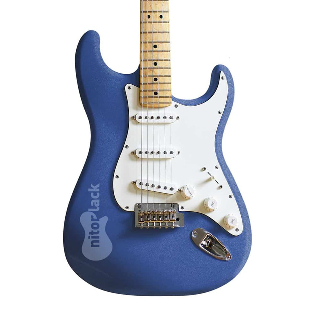 Lake Placid Blue guitar paint