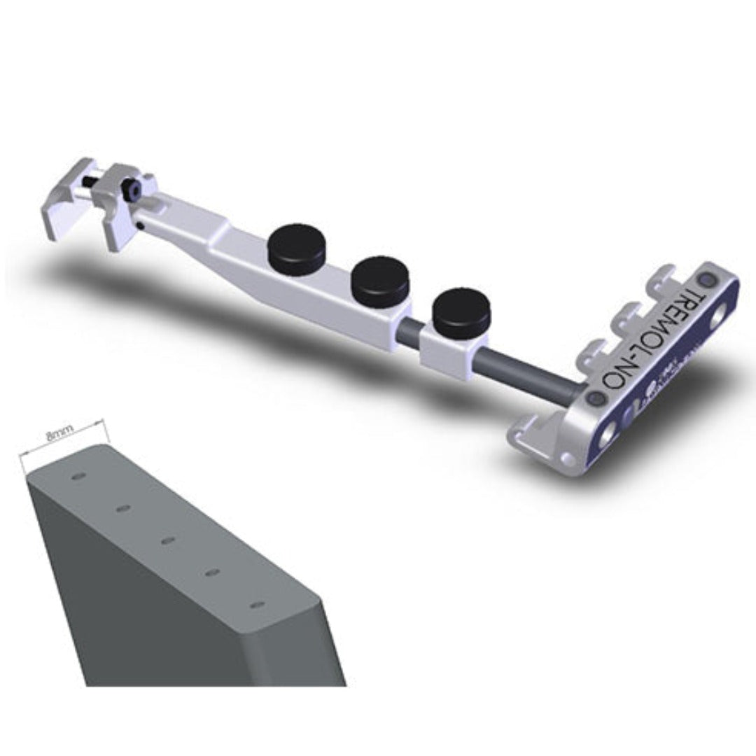 tremolo locking device with small clamp w/ block 