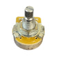 Split shaft audio pot back top view
