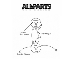 Allparts Wiring Kit for Gibson Les Paul SG Jr