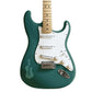 Sherwood Green spray painted guitar